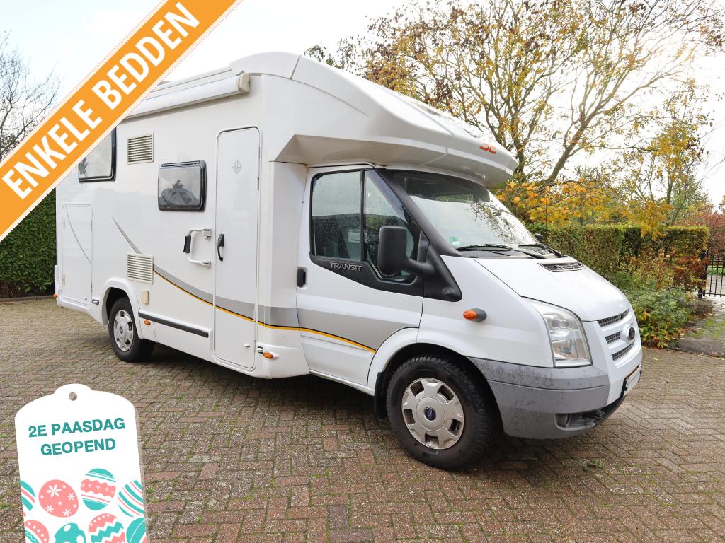 Benimar Tessoro 462 enkele bedden en garage, Niet ingevuld, Ringverwarming, Airbags, Ford