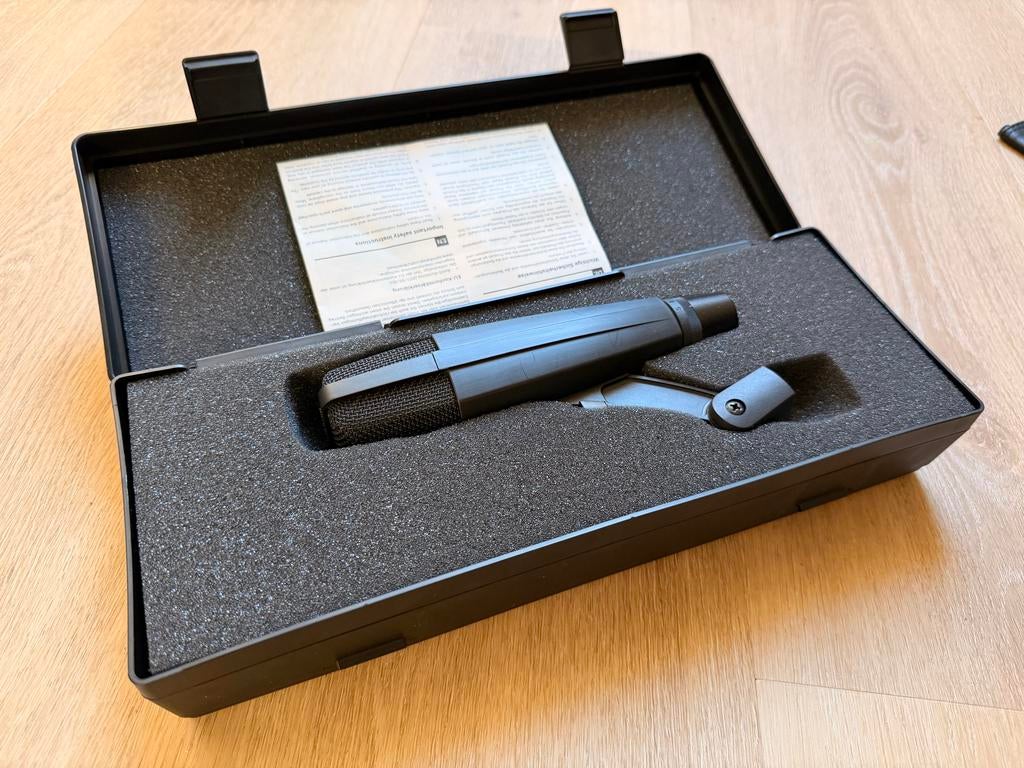 Sennheiser MD 421 II microfoon in doos, Muziek en Instrumenten, Microfoons, Ophalen of Verzenden, Zo goed als nieuw, Studiomicrofoon