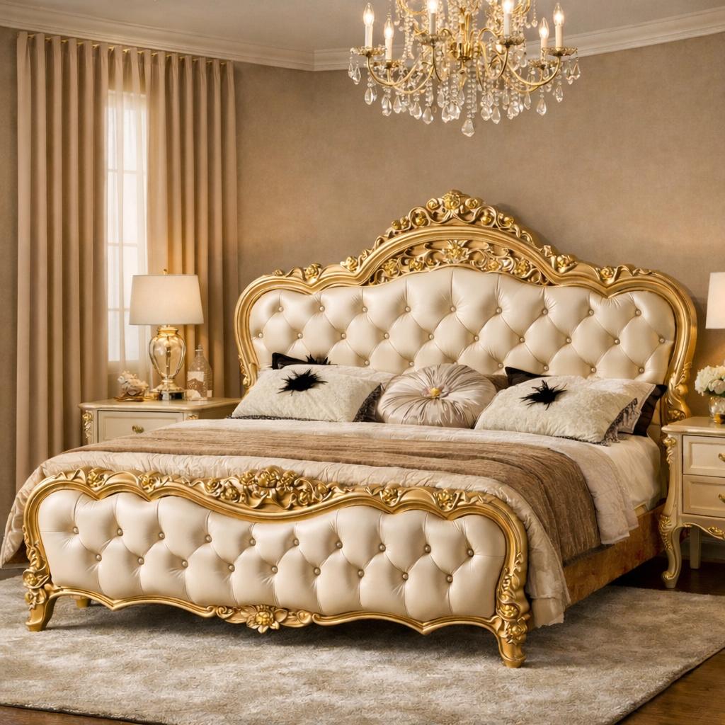 ITALIAANSE ORGINELE BAROK BEDDEN NU VOOR MAAR 1495,-