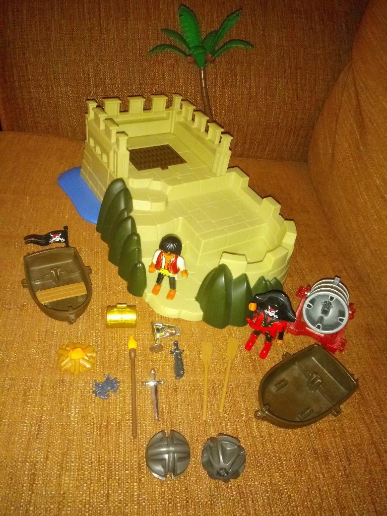 playmobil piratenvesting 4007, Ophalen of Verzenden, Zo goed als nieuw, Los playmobil