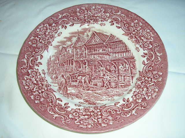 Royal Tudor Ware bord, Ophalen of Verzenden