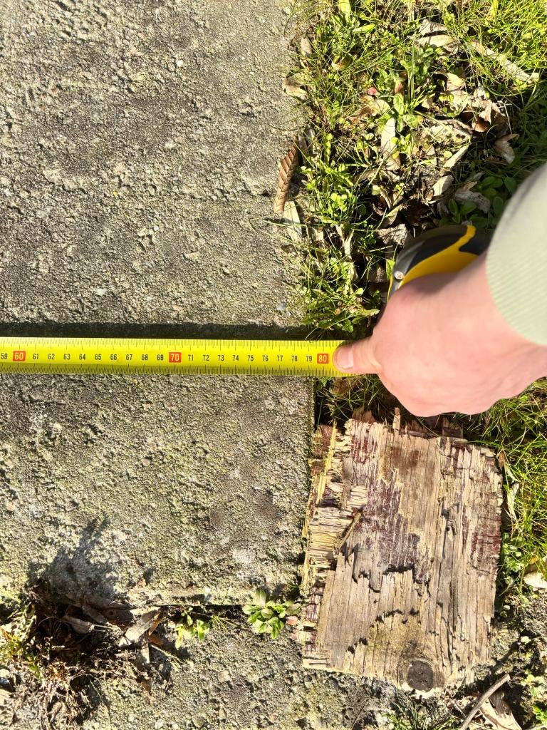 68x betonnen Agriplaten / Erfverhardingsplaten van 120x80 cm, Ophalen, Gebruikt, Overige typen, 10 m² of meer