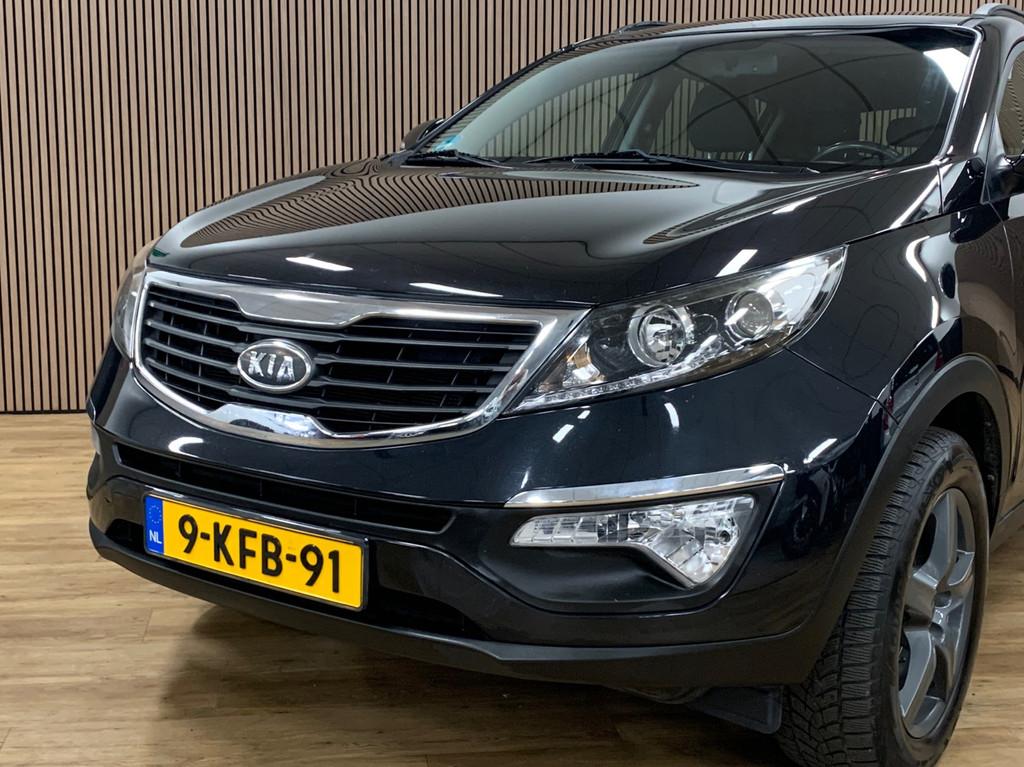 Kia Sportage 2.0 X-ecutive Plus Pack|Navigatie|Camera|Climat, Auto's, Stof, Gebruikt, Zwart, 4 cilinders