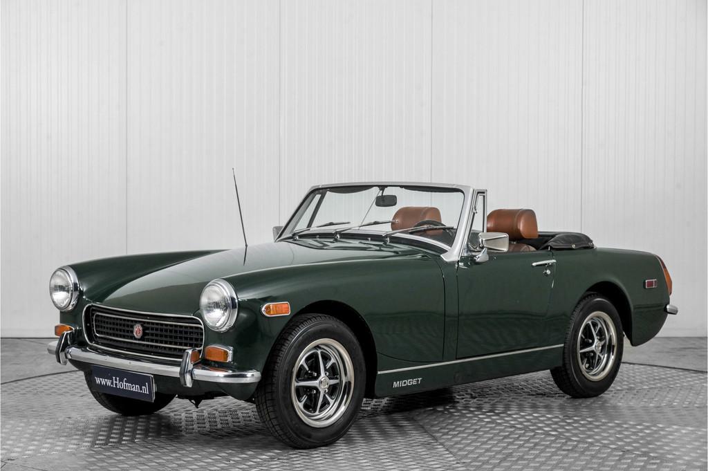 MG Midget . (bj 1972), Achterwielaandrijving, Gebruikt, 4 cilinders, Cabriolet