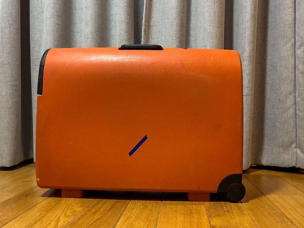 Carlton Koffer, Wieltjes, Gebruikt, Hard kunststof, Ophalen of Verzenden