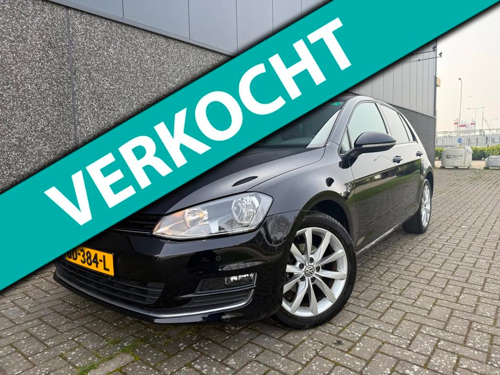 Volkswagen Golf 1.2 TSI Business Edition/NAVI/CRUISE/PDC/CAM, Voorwielaandrijving, Euro 5, Gebruikt, Zwart