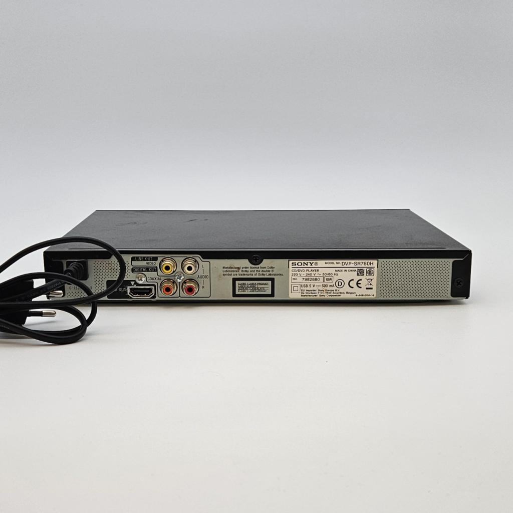 Sony DVD Speler DVP-SR760H incl. AB in Goede Staat, Sony, Zo goed als nieuw, Support@sony.com, 1-7-1 Konan, Minato-ku
Tokyo 108-0075
Japan