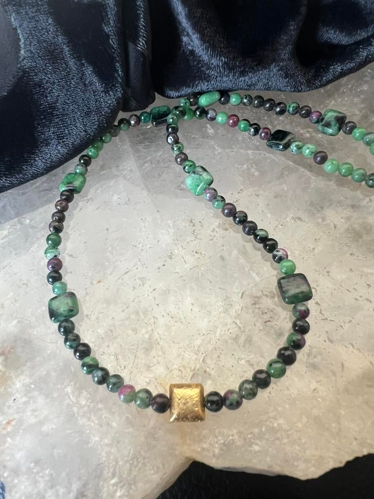 Robijn in zoiziet beschermt intuïtie groei powerful, Nieuw, Ophalen of Verzenden, Verstelbaar, Rood