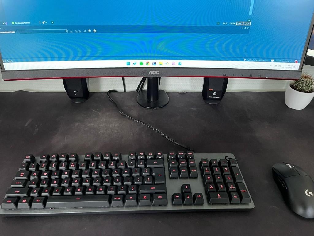 Logitech G413 Mechanical Gaming Keyboard (Zwart), Computers en Software, Toetsenborden, Gebruikt, Logitech G, Gaming toetsenbord