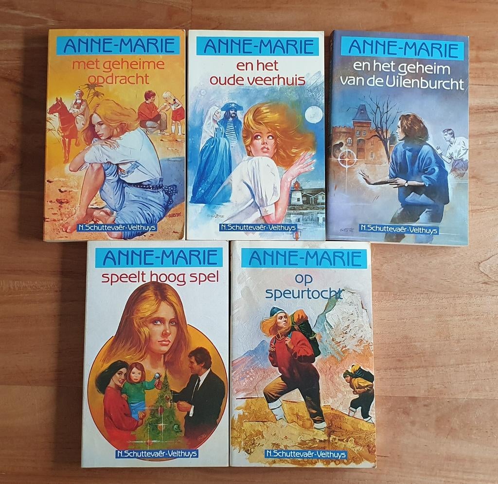 Anne Marie detective jeugdpockets 5st TOTAALPRS, Boeken, Ophalen of Verzenden, Zo goed als nieuw