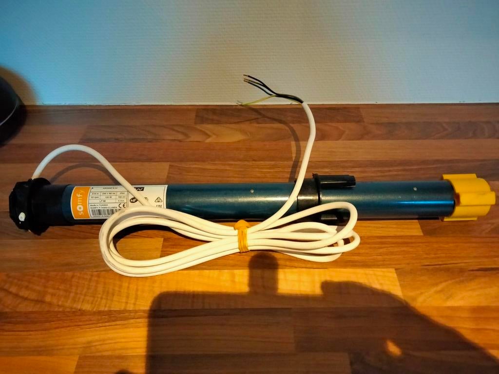 Somfy motor, Ophalen, Gebruikt