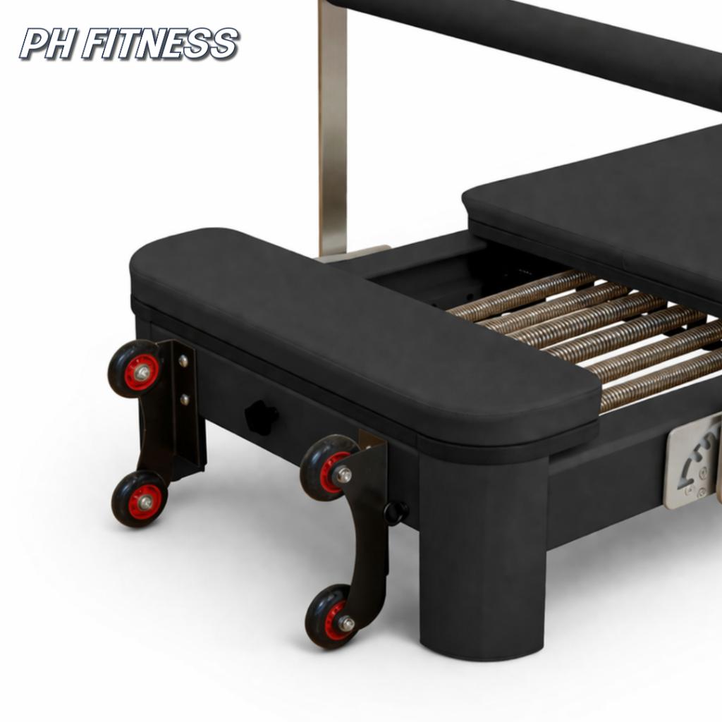 Pilates Reformer PRO | 6 Veren | Opvouwbaar Studio Kwaliteit, Verzenden, Zurichstraat 20 6135LP Sittard, PH Fitness, Nieuw