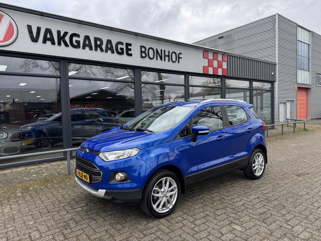 Ford EcoSport 1.0 EcoBoost Titanium CLIMA-PDC-CRUISE, Auto's, Voorwielaandrijving, Euro 5, Stof, Gebruikt
