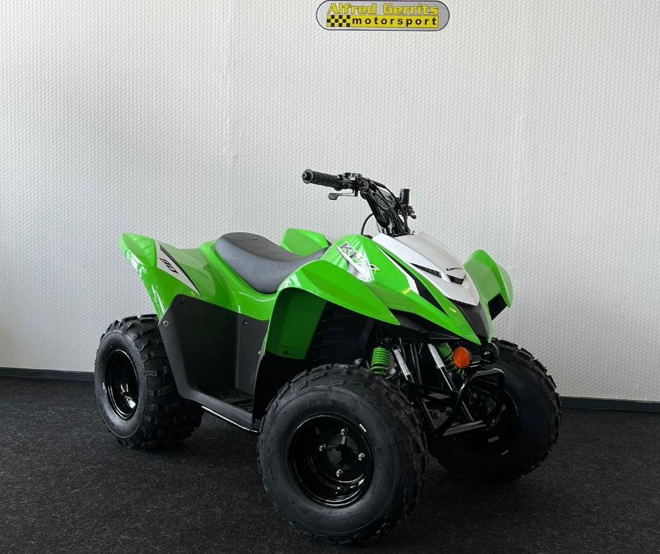 Kawasaki kinderquad, Kinderen en Baby's, Speelgoed | Buiten | Accuvoertuigen, Nieuw, Ophalen
