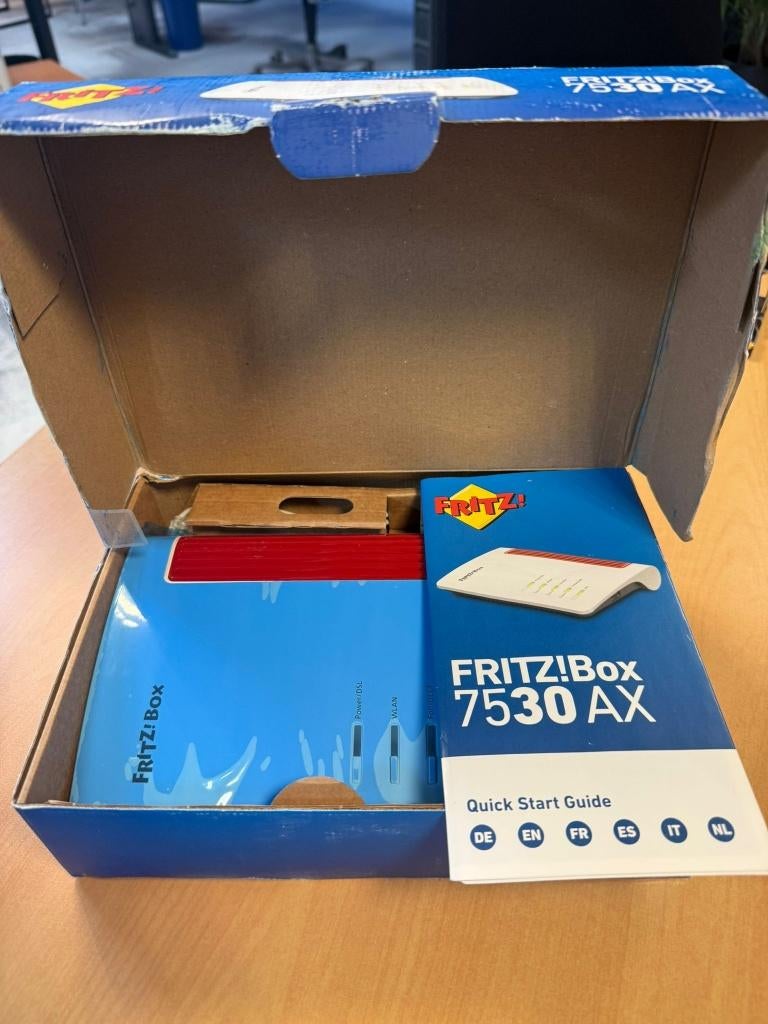 Fritzbox 7530AX nieuw in doos, Ophalen, Auto Didact, Fritz!Box (FritzBox), Nieuw