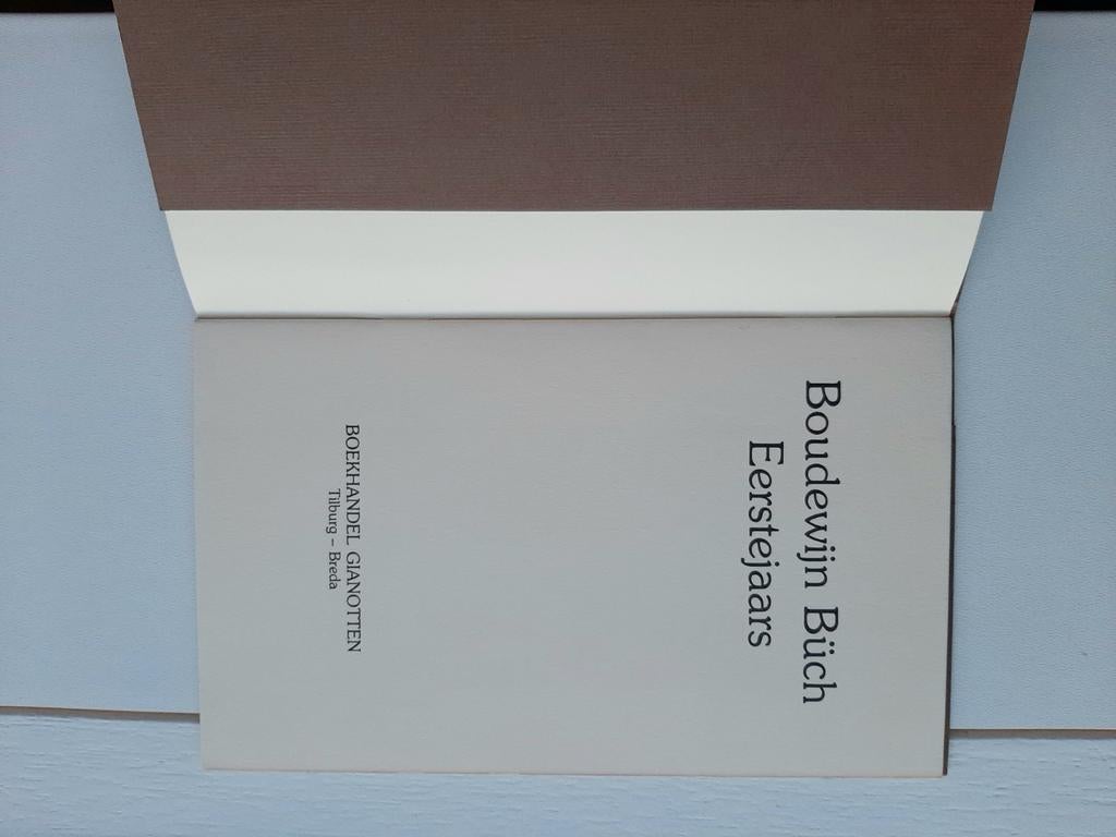 Boudewijn Buch Eerstejaars, Ophalen of Verzenden