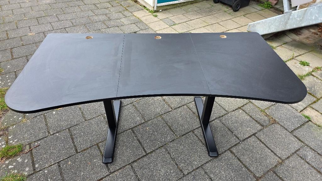 (Game) Bureau Tafel 140x70/80cm hoogte verstelbaar, Ophalen, Gebruikt