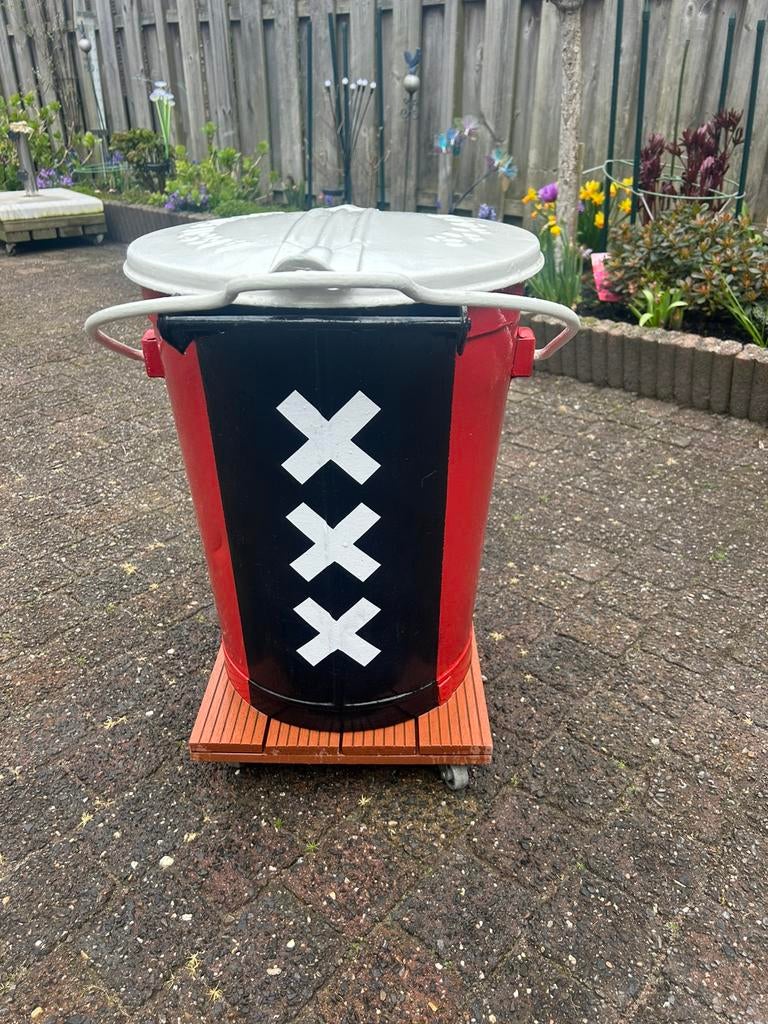 Vuilnisemmer, Huis en Inrichting, Woonaccessoires | Prullenbakken, Ophalen, Kunststof, 40 liter of meer, Zo goed als nieuw