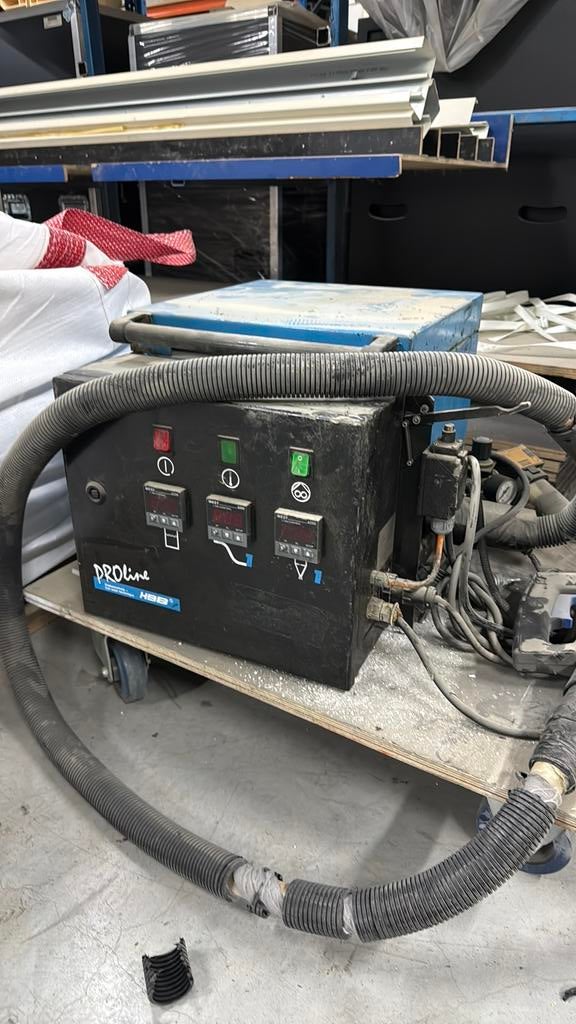 Hotmelt lijm machine, Ophalen, Gebruikt