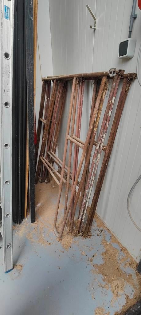 Metalen schragen - Gebruikt, Ophalen of Verzenden, Gebruikt, Overige typen, Minder dan 2 meter