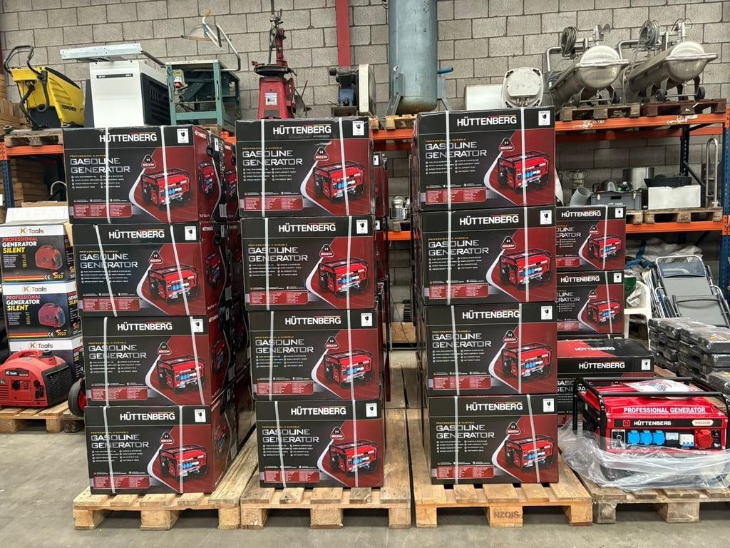 OUTLET NOODPAKKET TREKSTART HUTTENBERG AGGREGATEN, Ophalen, Nieuw, Benzine