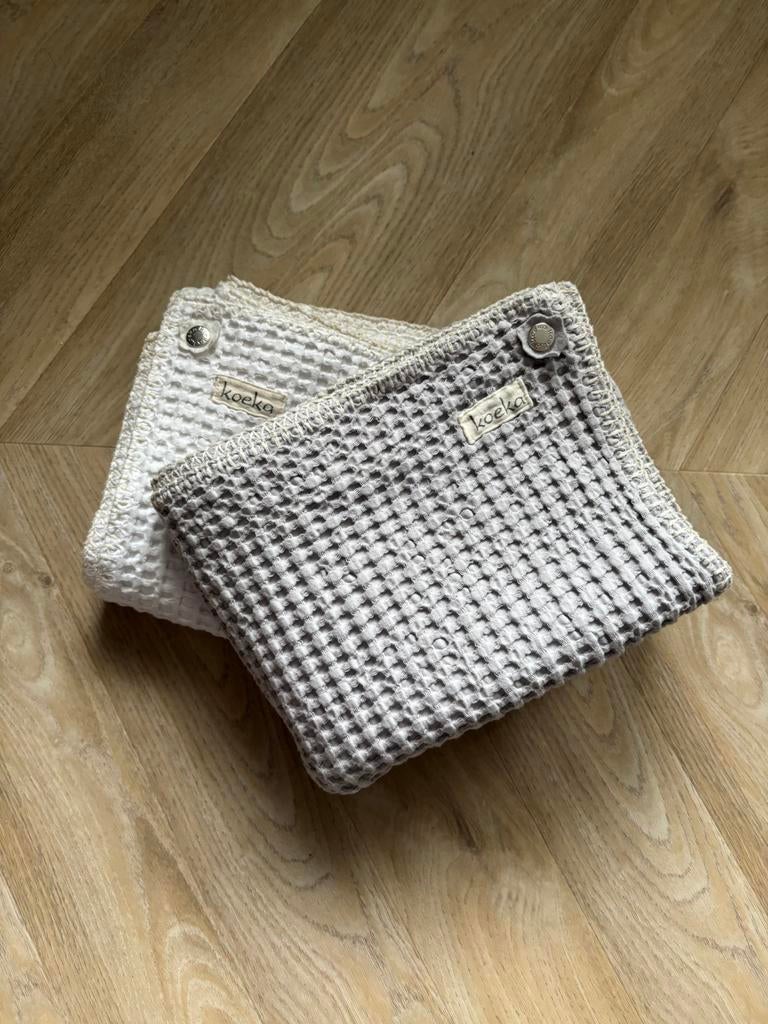 Koeka wafeldeken 95x145, Jongetje of Meisje, Wit, Ophalen of Verzenden, Deken of Dekbed