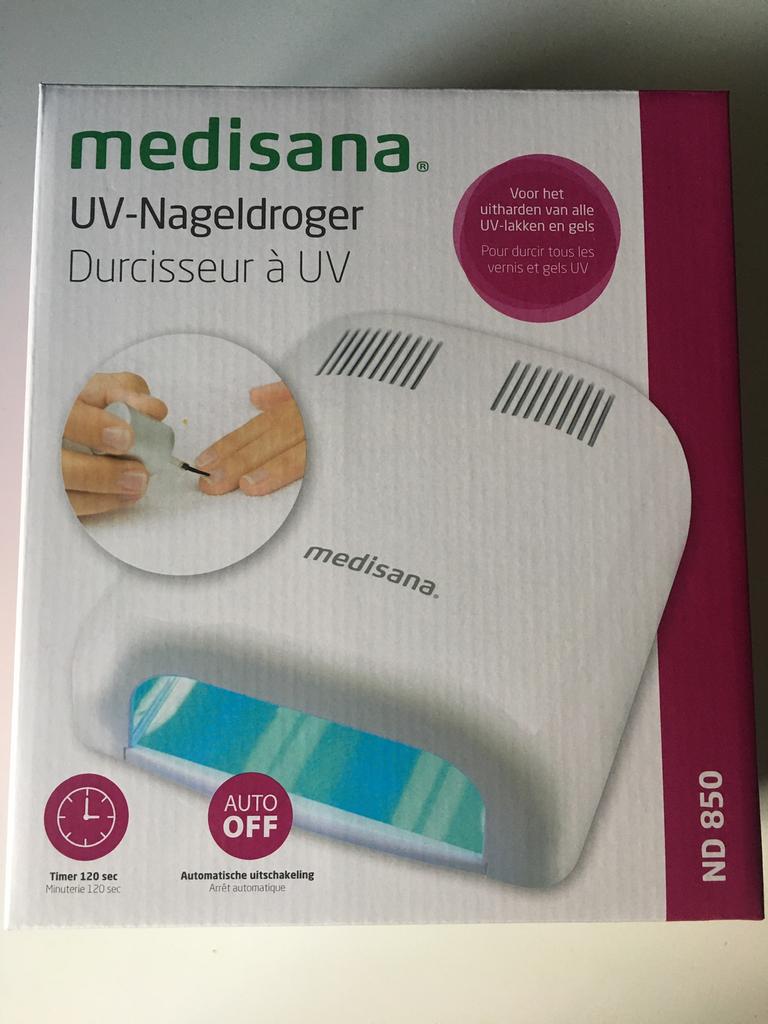 Medisana nageldroger (nieuw in doos), Witgoed en Apparatuur, Persoonlijke-verzorgingsapparatuur, Ophalen, Nieuw, Hand- en Voetverzorging