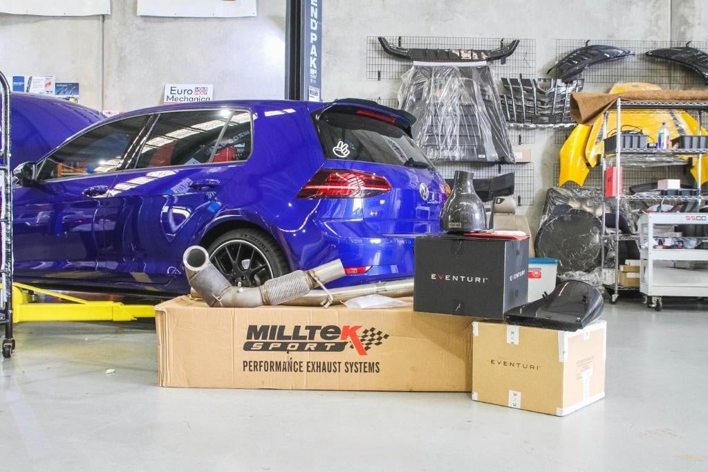 Milltek Downpipe + high flow cat Volkswagen Golf 7.5 R 17-21
