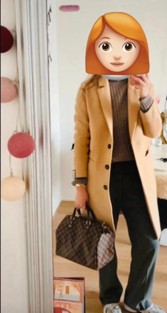 Mooie sportieve mantel jas, Kleding | Dames, Ophalen of Verzenden, Zo goed als nieuw, Maat 36 (S), Beige