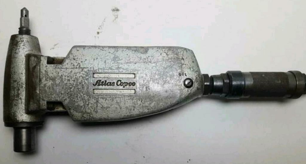 Atlas copco corner drill lbv 66 v3 pneumatische boormachine, Ophalen of Verzenden, Gebruikt