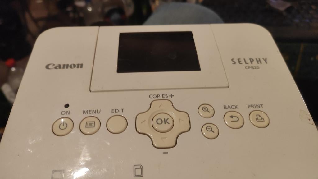 Canon Selphy CP820 Fotoprinter - Compact en Draagbaar, Gebruikt, Fotoprinter, Canon, Kleur printen