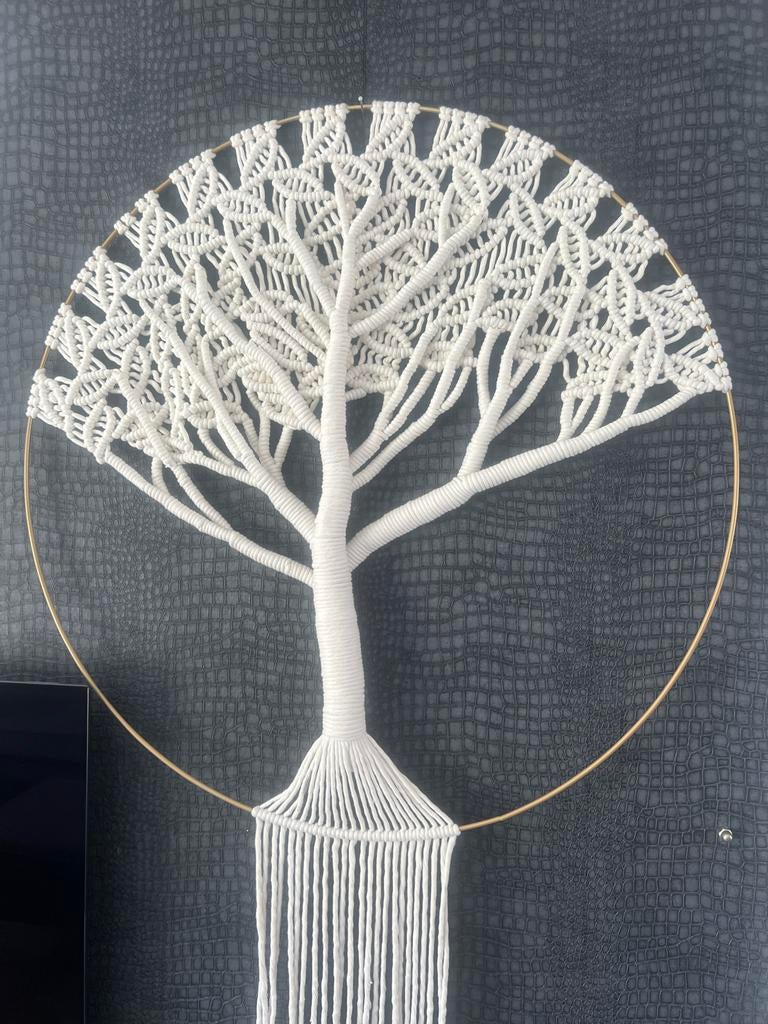 Macramé Levensboom, Ophalen of Verzenden, Nieuw
