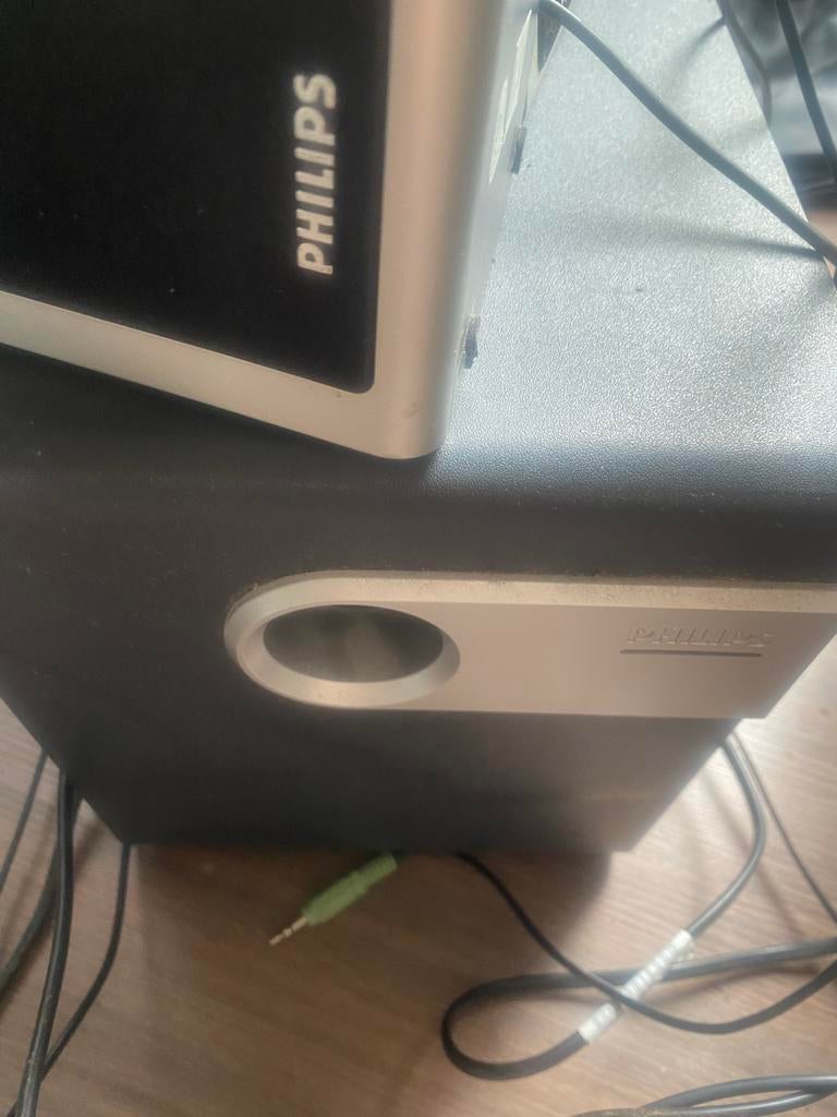 Oude philips geluidsboxen, Audio, Tv en Foto, Stereo-sets, Ophalen, Gebruikt, Philips