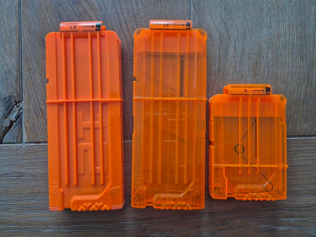 Nerf Nagazijnen - Verschillende Maten, Ophalen of Verzenden, Gebruikt, Jongen of Meisje
