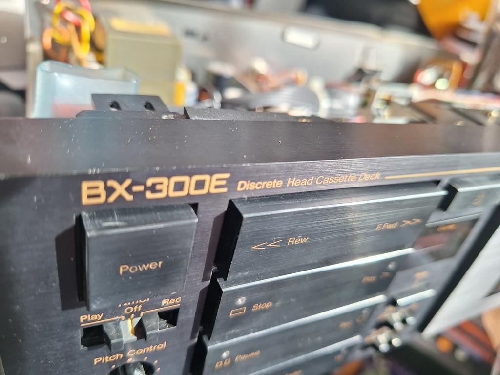 Nakamichi BX-300E Cassettedeck - Topklasse!, Audio, Tv en Foto, Cassettedecks, Enkel, Overige merken, Tiptoetsen, Tape counter