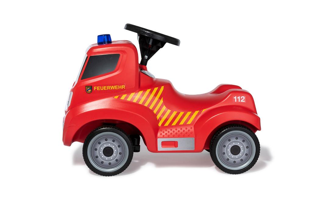 Ferbedo Brandweer + Zwaailamp loopauto F171125  vanaf 1+, Ophalen of Verzenden, Nieuw, Loopvoertuig