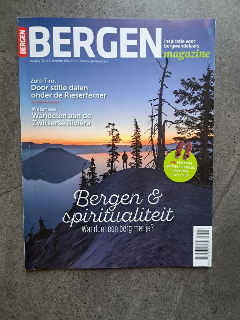 Het magazine BERGEN van december 2024, Ophalen of Verzenden