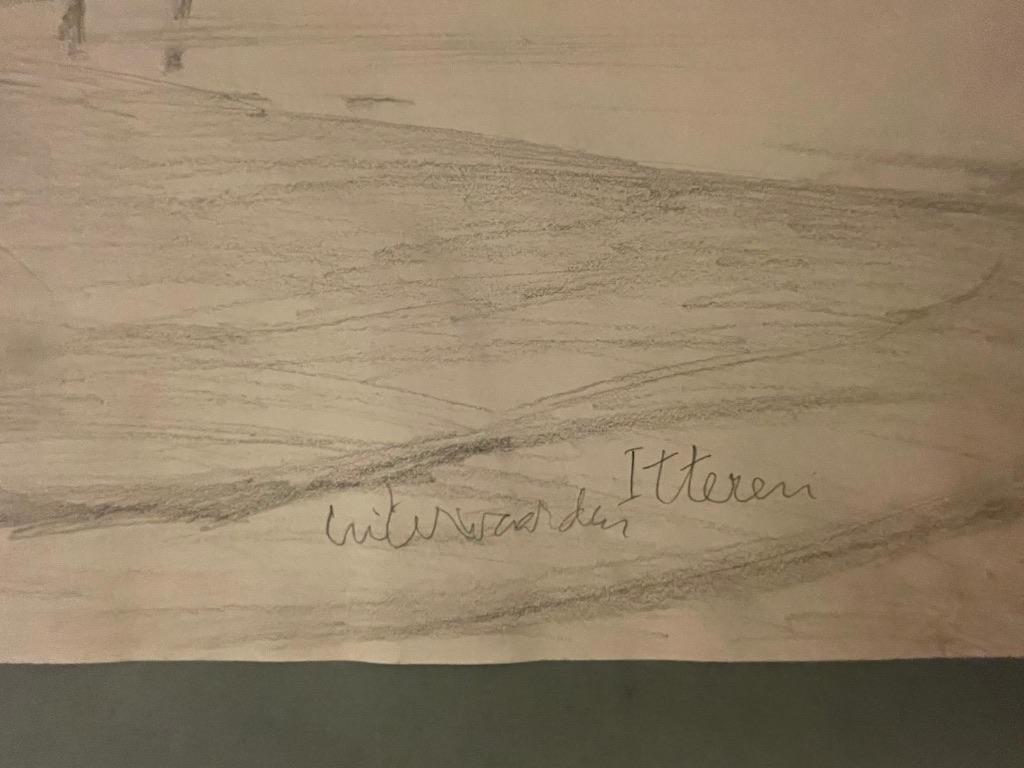 Patrick Creyghton (1934) - twee prachtige potloodtekeningen, Antiek en Kunst, Kunst | Tekeningen en Foto's, Ophalen