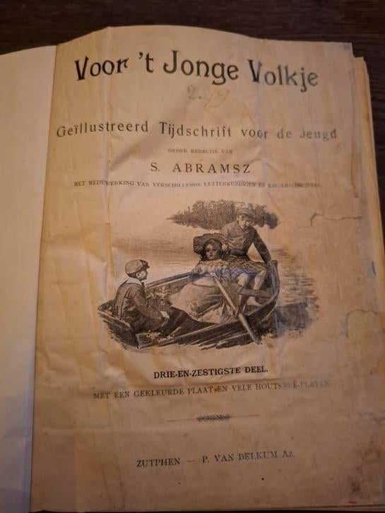 BOEK VOOR T JONGE VOLKJE,€ 5,00, ZIE MIJN OV.ADV. OOK !!, Ophalen of Verzenden, Diversen/onbekend