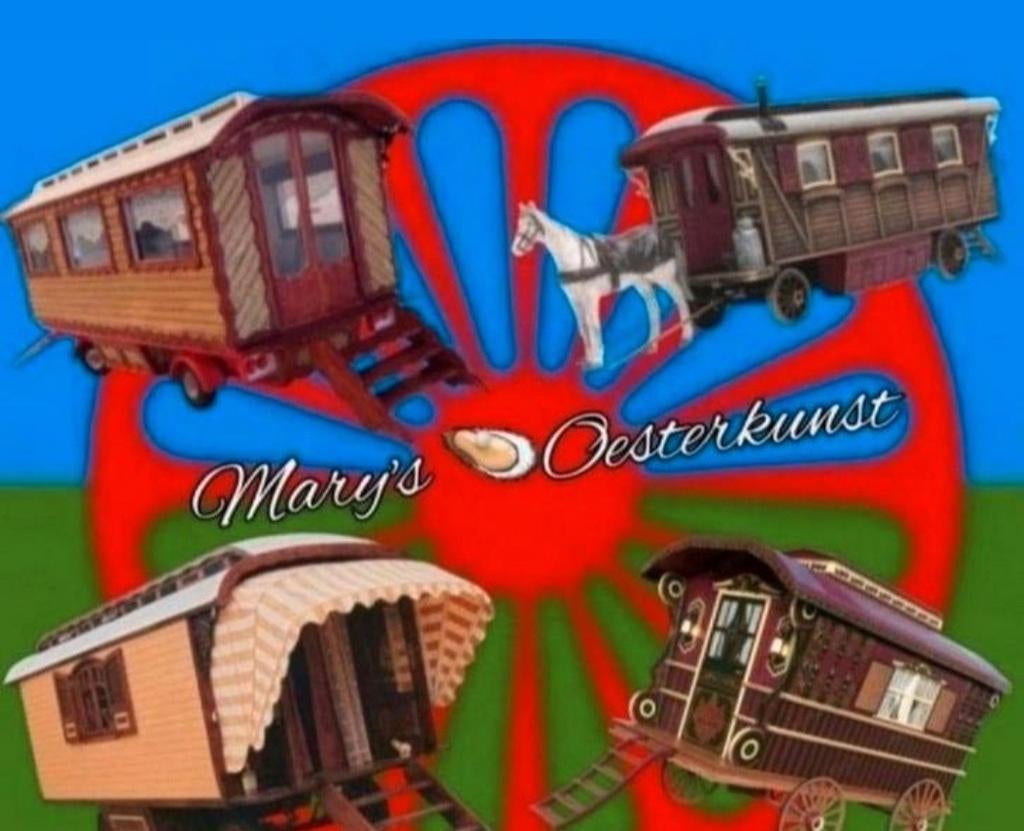 Oester religieuze setjes en woonwagen en rolleman, Antiek en Kunst, Antiek | Religie, Ophalen of Verzenden