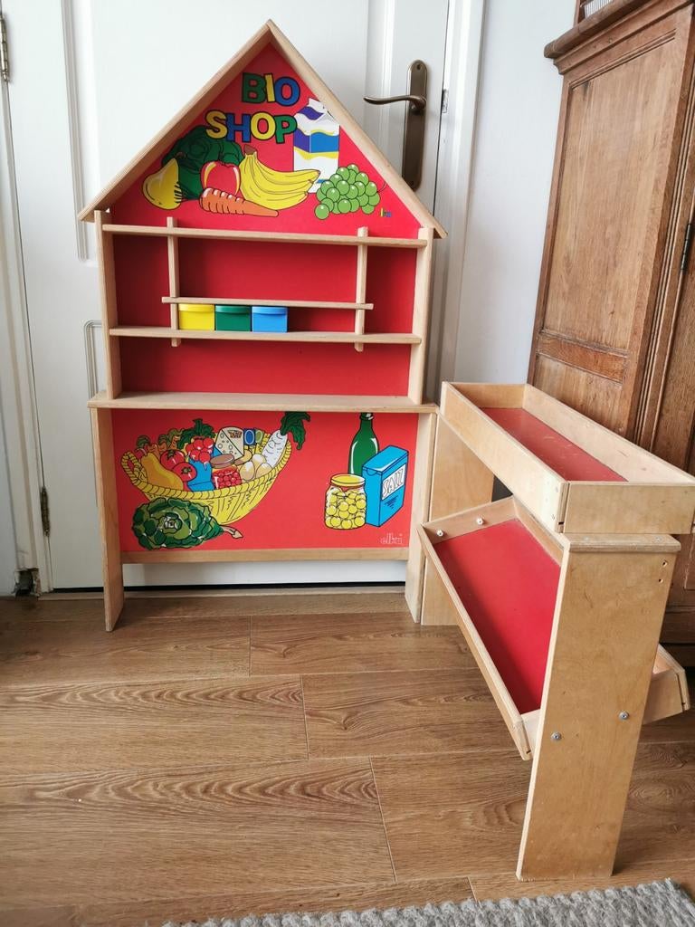 Vintage Elka speelgoedwinkel, Ophalen, Gebruikt, Poppenhuis