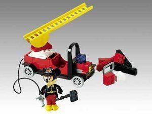 LEGO Disney Mickey's Brandweerauto - Set 4164 - Compleet, Gebruikt, ., Lego, Ophalen of Verzenden