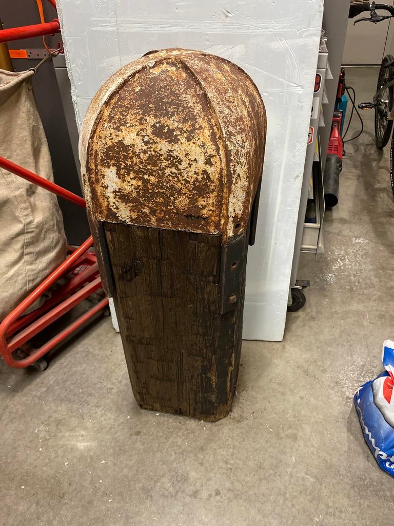 Gebruikte Meerpaal - 95cm hoog, Huis en Inrichting, Woonaccessoires | Zuilen en Pilaren, Ophalen, Gebruikt