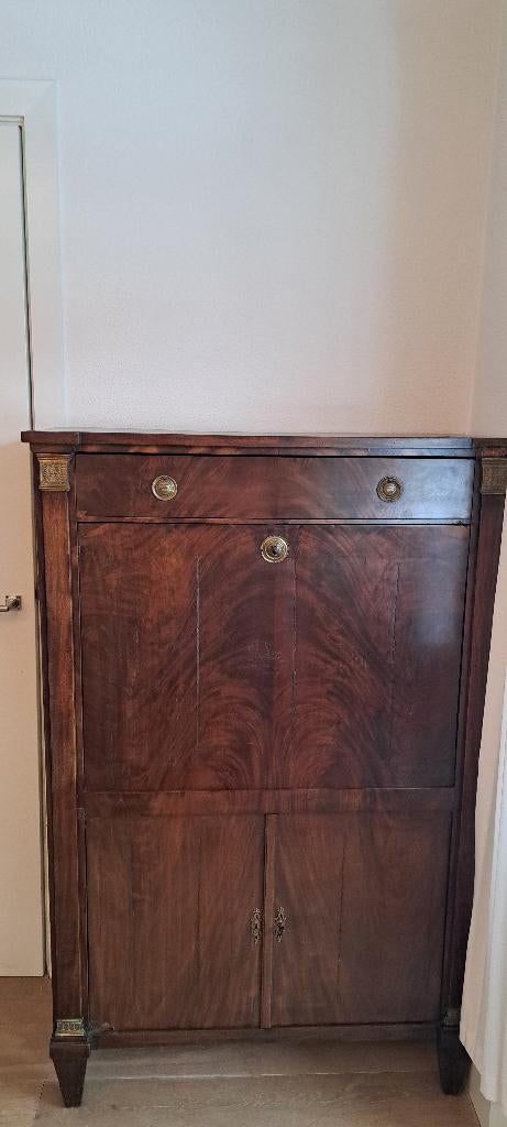 19e-eeuwse secretaire à abattant –, Antiek en Kunst, Ophalen