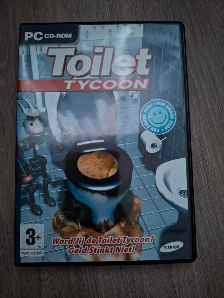 Toilet tycoon pc spel, Spelcomputers en Games, Games | Nintendo GameCube, 1 speler, Ophalen of Verzenden, Zo goed als nieuw, Vanaf 3 jaar