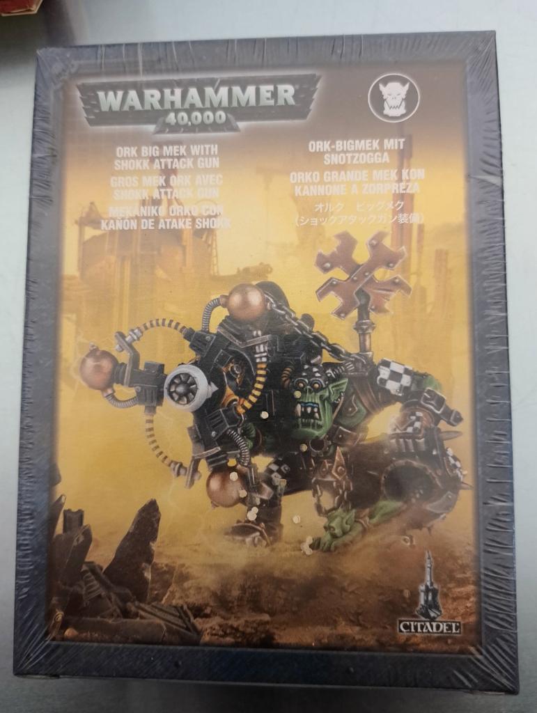 Warhammer 40k ORK BIG MEK Vintage Sealed, Ophalen of Verzenden, Nieuw, Warhammer