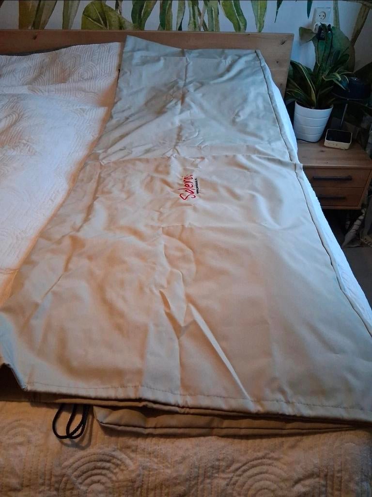 Grote Solero Parasolhoes met Stok, Tuin en Terras, Parasols, Ophalen of Verzenden, Nieuw, Parasolhoes