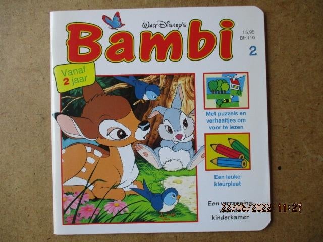 adv6495 bambi boekje, Eén stripboek, Ophalen, Gelezen