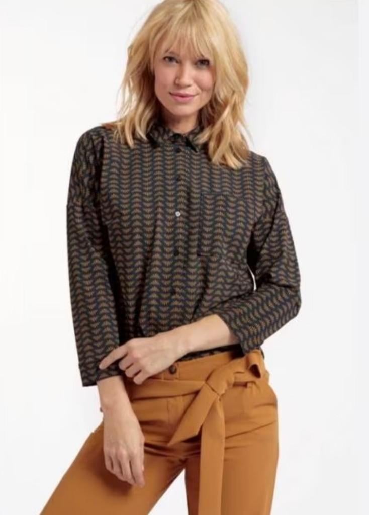 Blouse Fieke Studio Anneloes Maat XS, Studio Anneloes, Blauw, Nieuw, Ophalen of Verzenden