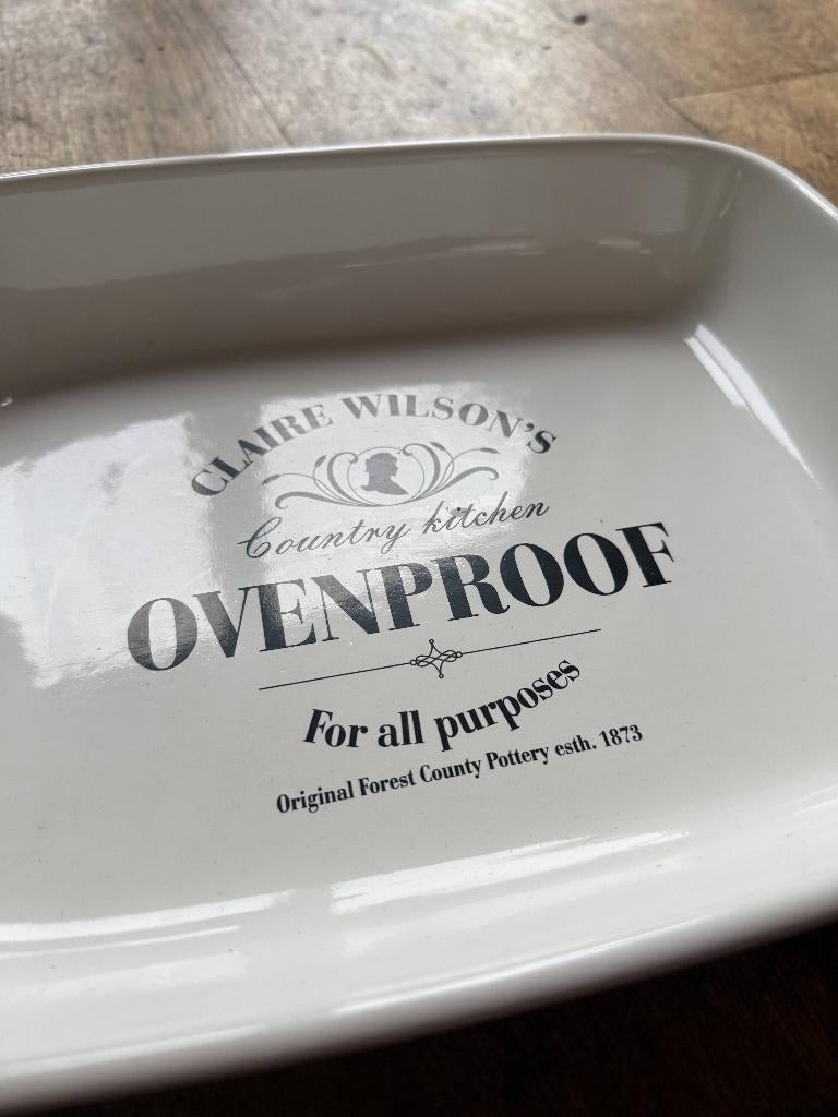 Claire Wilson's ovenschaal, Ophalen, Overige stijlen, Aardewerk, Schaal of Schalen